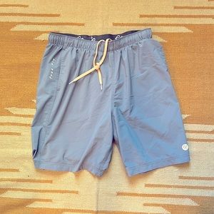 Free Fly Breeze Short - Blue/Gray - M